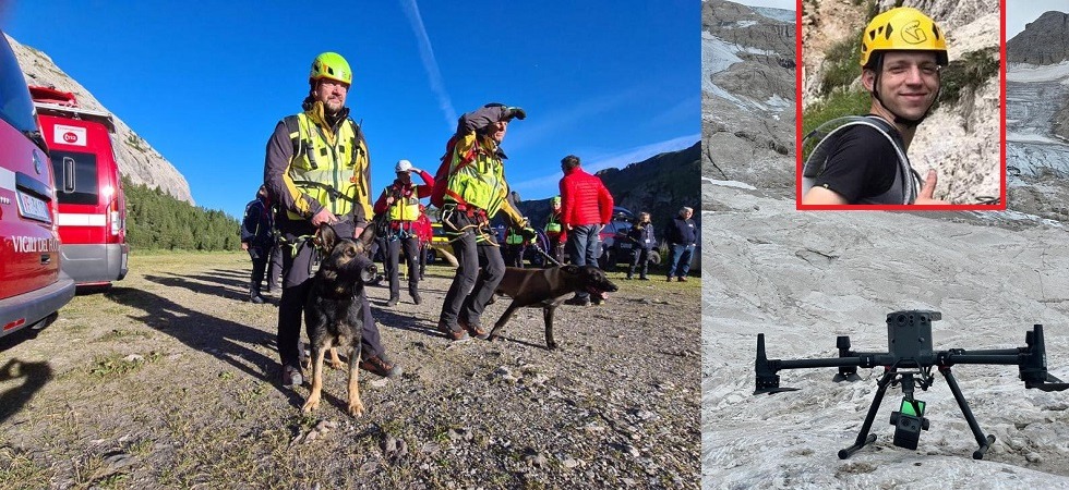 Tragedia della Marmolada, trovata l'undicesima vittima: dovrebbe essere il 22enne Nicolò Zavatta